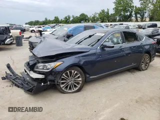2016 Hyundai Genesis 3.8L with VIN KMHGN4JE9GU106530, listed as a Copart auction lot 61331304 with 0 mi miles and Salvage Title. Bid and sale history available at carsss.com. Image 1.