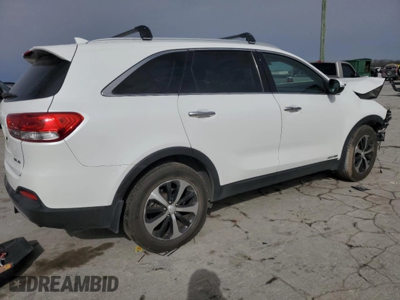 2017 Kia Sorento EX with VIN 5XYPHDA58HG249452, listed as a Copart auction lot 48402245 with Not Provided miles and Salvage Title. Bid and sale history available at DreamBid. Image 3.