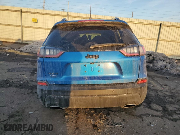 2020 Jeep Cherokee Altitude with VIN 1C4PJMLN4LD540684, listed as a Copart auction lot 42786025 with 74,541 mi miles and Salvage Title. Bid and sale history available at carsss.com. Image 6.