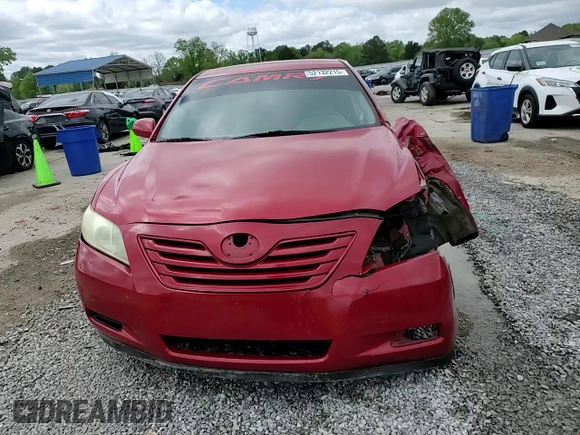 2007 Toyota Camry CE with VIN 4T1BE46K17U186849, listed as a Copart auction lot 52132215 with 147,936 mi miles and Salvage Title. Bid and sale history available at carsss.com. Image 10.