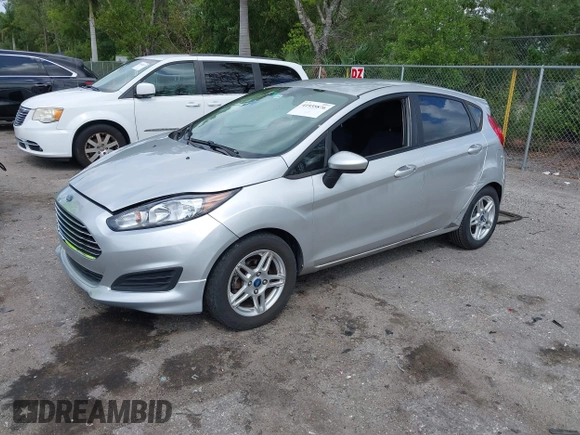 2017 Ford Fiesta SE with VIN 3FADP4EJ2HM116014, listed as a IAAI auction lot 41935876 with 150,435 mi miles. Bid and sale history available at carsss.com. Image 2.