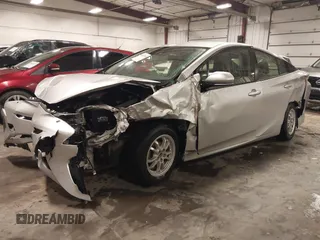 2018 Toyota Prius Two with VIN JTDKBRFU3J3582337, listed as a IAAI auction lot 40457335 with 166,690 mi miles. Bid and sale history available at carsss.com. Image 23.