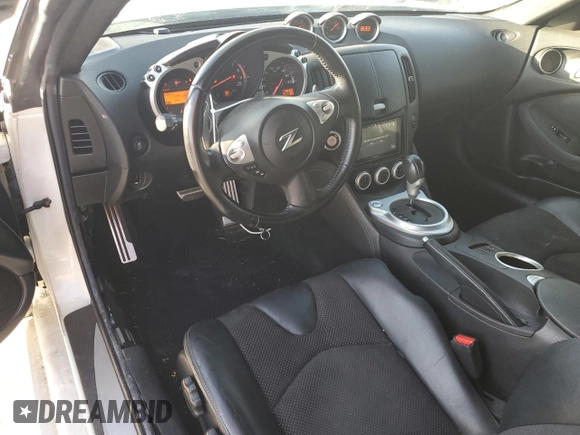 2013 Nissan 370Z with VIN JN1AZ4EH1DM381956, listed as a Copart auction lot 82839924 with 78,452 mi miles and Salvage Title. Bid and sale history available at carsss.com. Image 8.