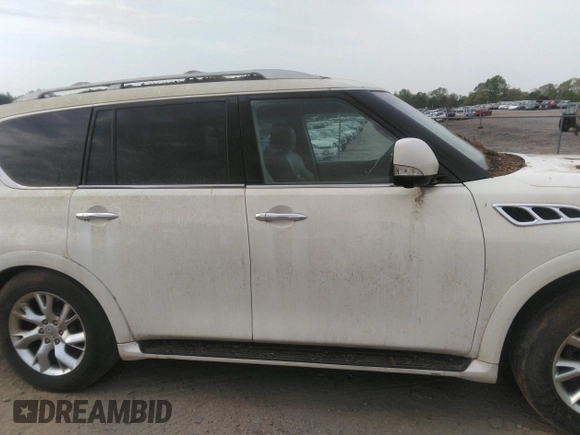 2012 Infiniti QX56 7-passenger z VIN JN8AZ2NE1C9018733, wystawiony jako IAAI lot #42046801 z przebiegiem 186 509 mil mil oraz . Historia ofert i sprzedaży dostępna na DreamBid. Obrazek 13.