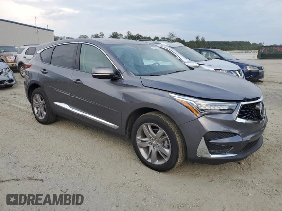 2020 Acura RDX w/Advance Pkg with VIN 5J8TC1H78LL017788, listed as a Copart auction lot 72232264 with 39,056 mi miles and Salvage Title. Bid and sale history available at carsss.com. Image 4.