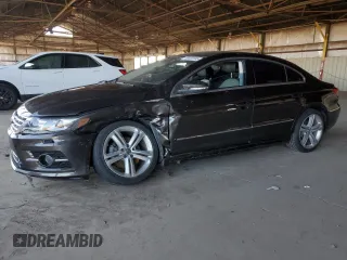 2014 Volkswagen CC R-Line with VIN WVWBP7AN6EE511648, listed as a Copart auction lot 88930185 with 51,001 mi miles and Salvage Title. Bid and sale history available at carsss.com. Image 1.