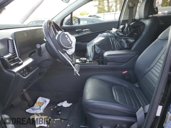2024 Kia Sportage SX-Prestige with VIN KNDPXCDGXR7132125, listed as a Copart auction lot 55395565 with Not provided miles and Salvage title. Bid and sale history available at DreamBid. Image 7.