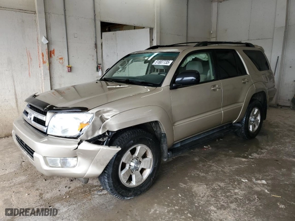2005 Toyota 4Runner SR5 with VIN JTEBU14R150076339, listed as a Copart auction lot 51807735 with 157,860 mi miles and Salvage Title. Bid and sale history available at carsss.com. Image 1.