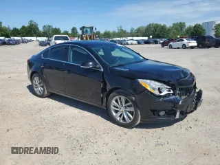 2015 Buick Regal Premium I with VIN 2G4GP5EX6F9145535, listed as a Copart auction lot 62234985 with 82,680 mi miles and Salvage title. Bid and sale history available at DreamBid. Image 4.