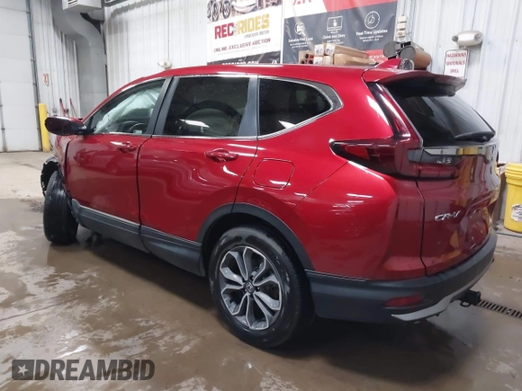 2022 Honda CR-V EX-L with VIN 2HKRW2H8XNH619209, listed as a IAAI auction lot 42042780 with 11,517 mi miles and . Bid and sale history available at DreamBid. Image 3.