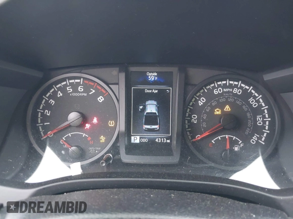 2023 Toyota Tacoma SR with VIN 3TMCZ5AN3PM633643, listed as a IAAI auction lot 41787399 with 4,313 mi miles and . Bid and sale history available at DreamBid. Image 7.
