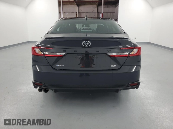 2025 Toyota Camry LE with VIN 4T1DAACK2SU004785, listed as a Copart auction lot 70666464 with 745 mi miles and Clean Title. Bid and sale history available at carsss.com. Image 6.