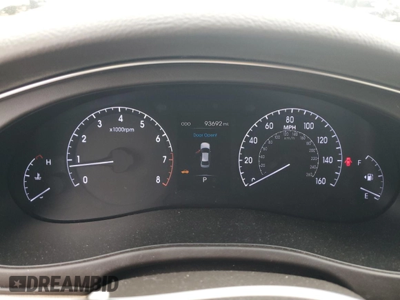 2012 Hyundai Genesis 5.0L R-Spec with VIN KMHGC4DH8CU203448, listed as a Copart auction lot 73234264 with 93,692 mi miles and Salvage Title. Bid and sale history available at carsss.com. Image 9.
