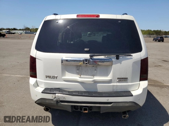 2013 Honda Pilot Touring with VIN 5FNYF4H95DB021039, listed as a Copart auction lot 54518135 with 95,244 mi miles and Salvage title. Bid and sale history available at DreamBid. Image 6.