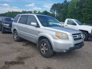 2007 Honda Pilot EX-L with VIN 5FNYF28507B041043, listed as a IAAI auction lot 42194025 with 162,663 mi miles and . Bid and sale history available at DreamBid. Image 1.