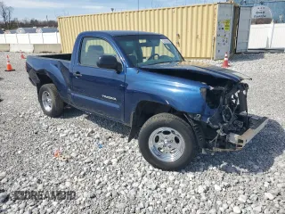 2007 Toyota Tacoma with VIN 5TENX22N57Z403911, listed as a Copart auction lot 52569695 with 0 mi miles and Salvage Title. Bid and sale history available at carsss.com. Image 4.