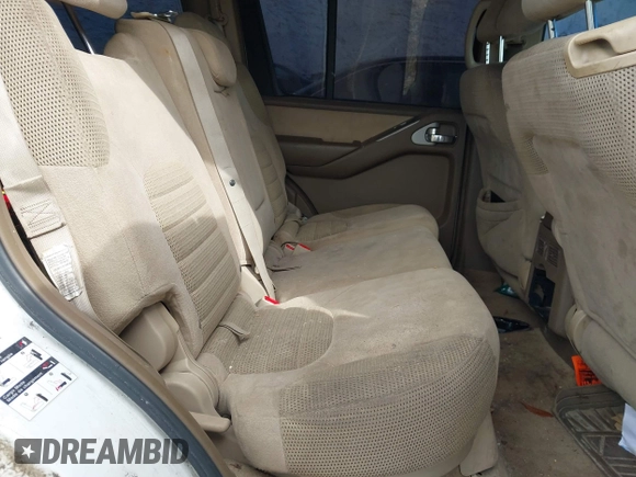 2007 Nissan Pathfinder SE with VIN 5N1AR18W47C609122, listed as a IAAI auction lot 40535039 with 1 mi miles. Bid and sale history available at carsss.com. Image 8.