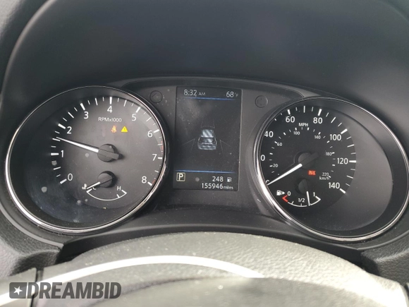 2019 Nissan Rogue SV with VIN 5N1AT2MT5KC765696, listed as a Copart auction lot 54714575 with 155,946 mi miles and Salvage Title. Bid and sale history available at DreamBid. Image 9.