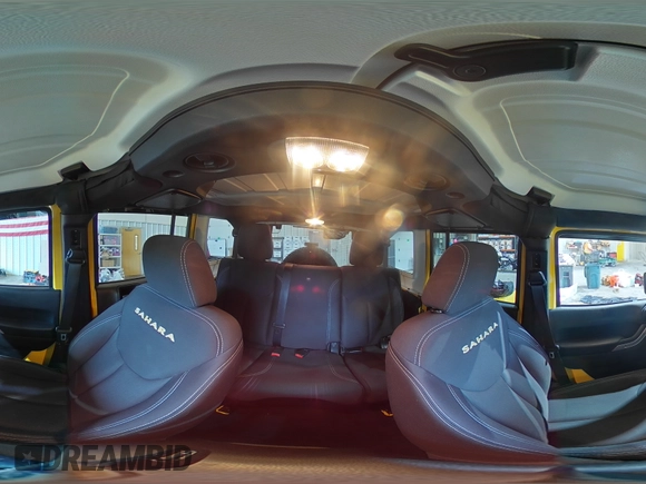 2015 Jeep Wrangler Unlimited Sahara with VIN 1C4BJWEG1FL704231, listed as a Copart auction lot 46683275 with 133,097 mi miles and Salvage Title. Bid and sale history available at carsss.com. Image 16.