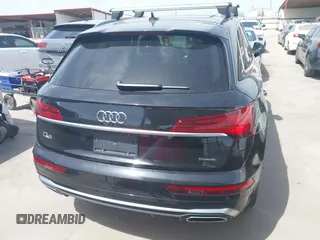 2023 Audi Q5 S line Premium with VIN WA1GAAFY3P2027829, listed as a IAAI auction lot 42638257 with 61,925 mi miles and . Bid and sale history available at DreamBid. Image 16.