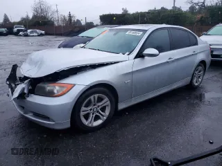 2008 BMW 3 Series 328i with VIN WBAVC57558NK78058, listed as a Copart auction lot 85169534 with Not provided miles and Salvage title. Bid and sale history available at DreamBid. Image 1.