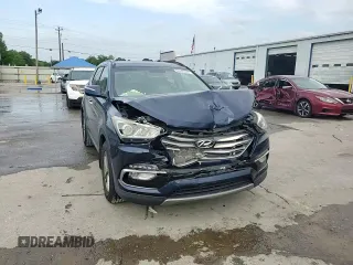 2018 Hyundai Santa Fe 2.4L z VIN 5XYZU3LB2JG537457, wystawiony jako Copart lot #56800005 z przebiegiem 97 344 mil mil oraz Szkoda całkowita • Salvage title. Historia ofert i sprzedaży dostępna na DreamBid. Obrazek 14.