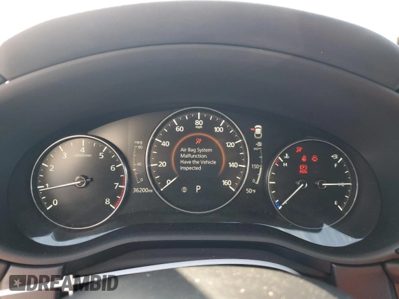 2021 Mazda CX-30 Preferred with VIN 3MVDMACL0MM271207, listed as a Copart auction lot 82536034 with 36,200 mi miles and Salvage Title. Bid and sale history available at DreamBid. Image 9.