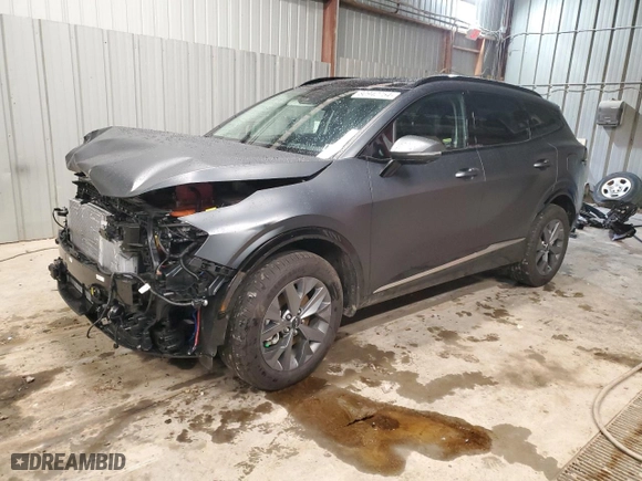 2024 Kia Sportage Hybrid SX-Prestige with VIN KNDPXCDG3R7163846, listed as a Copart auction lot 80942754 with 8,380 mi miles and Salvage Title. Bid and sale history available at carsss.com. Image 1.