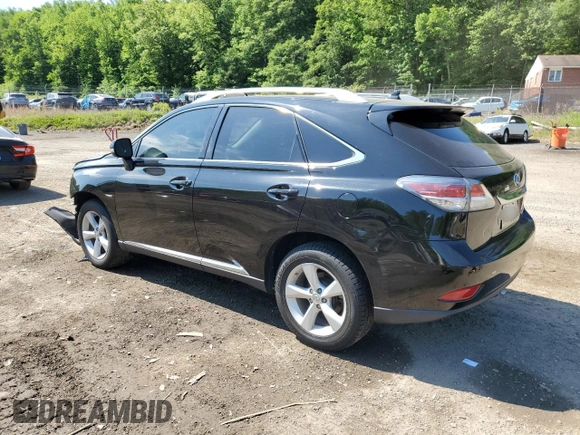 2013 Lexus RX 350 with VIN 2T2BK1BA8DC160360, listed as a Copart auction lot 55878065 with 115,900 mi miles and Salvage title. Bid and sale history available at DreamBid. Image 2.