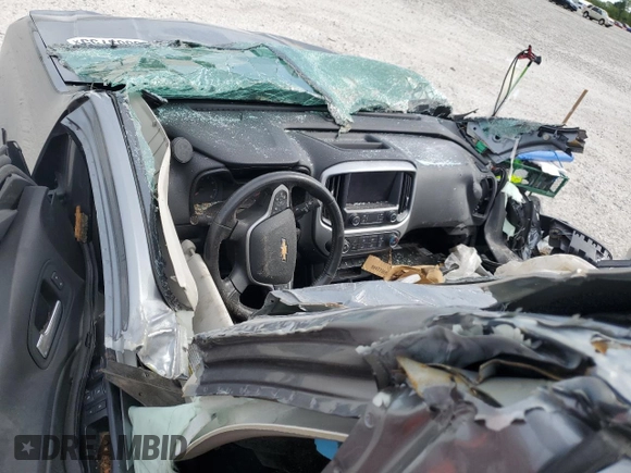 2021 Chevrolet Colorado 4WD LT с VIN 1GCGTCENXM1131724, выставлен на аукционе Copart как лот 58383755 с пробегом Не указан миль и Списание • Salvage title. История ставок и продаж доступна на DreamBid. Изображение 8.