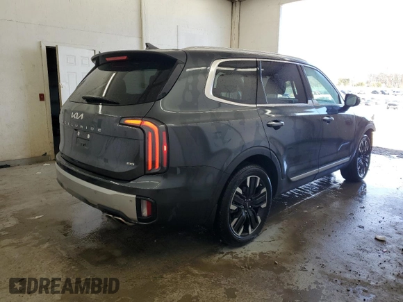 2024 Kia Telluride SX X-Line with VIN 5XYP5DGC8RG419163, listed as a Copart auction lot 48467455 with 31,089 mi miles and Salvage Title. Bid and sale history available at carsss.com. Image 3.