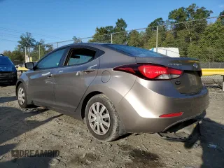 2016 Hyundai Elantra SE with VIN 5NPDH4AE6GH670323, listed as a Copart auction lot 88052915 with 47,876 mi miles and Non Repairable. Bid and sale history available at DreamBid. Image 2.