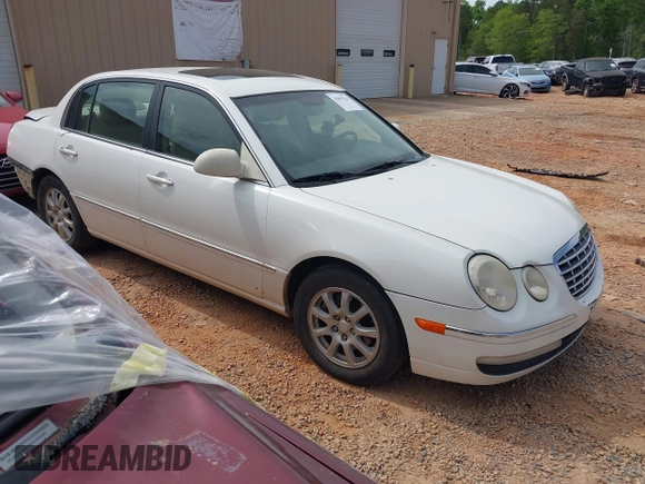 2008 Kia Amanti with VIN KNALD125485162564, listed as a IAAI auction lot 42059764 with 312,755 mi miles. Bid and sale history available at carsss.com. Image 1.