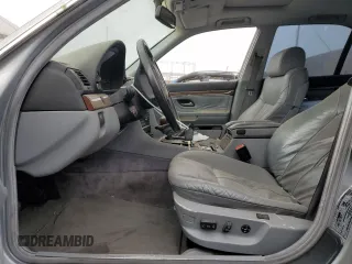 1995 BMW 7 Series 740i with VIN WBAGF6324SDH08566, listed as a Copart auction lot 86074374 with 0 mi miles and Clean Title. Bid and sale history available at carsss.com. Image 7.