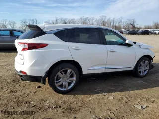 2020 Acura RDX w/Advance Pkg with VIN 5J8TC2H76LL019710, listed as a Copart auction lot 46147875 with 34,190 mi miles and Salvage Title. Bid and sale history available at carsss.com. Image 3.