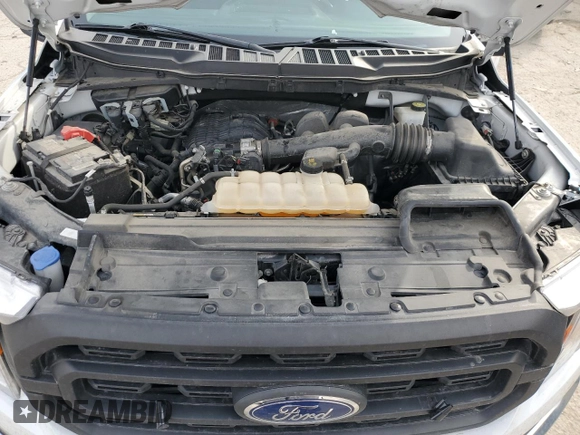 2022 Ford F-150 XL with VIN 1FTMF1CB7NKD93655, listed as a Copart auction lot 44081205 with 90,463 mi miles and Salvage Title. Bid and sale history available at carsss.com. Image 11.