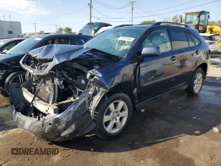 2006 Lexus RX 330 with VIN 2T2HA31U76C101310, listed as a Copart auction lot 72141534 with 187,024 mi miles and Salvage Title. Bid and sale history available at carsss.com. Image 1.