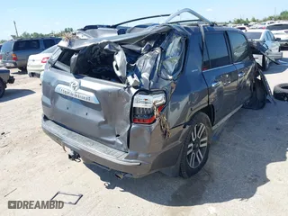 2019 Toyota 4Runner SR5 with VIN JTEBU5JR9K5709552, listed as a IAAI auction lot 40316407 with 1 mi miles. Bid and sale history available at carsss.com. Image 4.