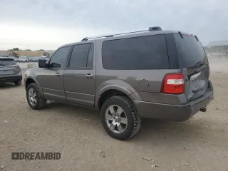 2010 Ford Expedition Max Limited with VIN 1FMJK2A58AEB68702, listed as a Copart auction lot 61085195 with 244,370 mi miles and Salvage title. Bid and sale history available at DreamBid. Image 2.