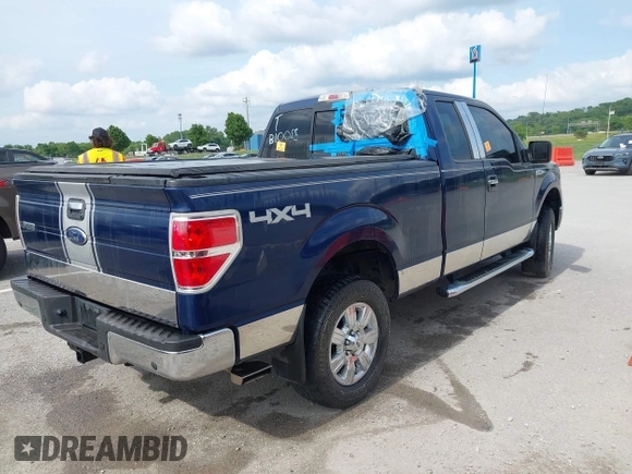 2012 Ford F-150 XL with VIN 1FTFX1EF9CFB10085, listed as a IAAI auction lot 41935625 with 164,833 mi miles and . Bid and sale history available at DreamBid. Image 4.