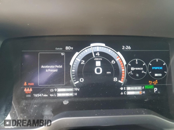 2024 Toyota Tundra TRD Pro Hybrid with VIN 5TFPC5DB0RX057365, listed as a Copart auction lot 56719085 with 16,547 mi miles and Clean title. Bid and sale history available at DreamBid. Image 9.
