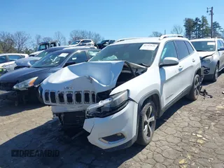 2019 Jeep Cherokee Limited with VIN 1C4PJLDB1KD302241, listed as a IAAI auction lot 41757620 with 164,915 mi miles and . Bid and sale history available at DreamBid. Image 2.