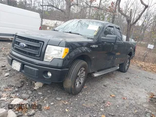 2013 Ford F-150 XL with VIN 1FTFX1CFXDFD00157, listed as a IAAI auction lot 41109981 with 226,130 mi miles. Bid and sale history available at carsss.com. Image 2.