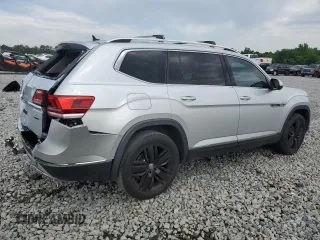 2018 Volkswagen Atlas SEL Premium with VIN 1V2NR2CAXJC589357, listed as a Copart auction lot 56536175 with 69,543 mi miles and Salvage title. Bid and sale history available at DreamBid. Image 3.