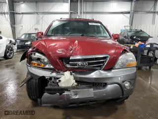 2007 Kia Sorento EX with VIN KNDJC736X75693936, listed as a Copart auction lot 85517424 with 123,428 mi miles and Salvage Title. Bid and sale history available at carsss.com. Image 5.