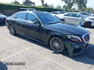 2015 Mercedes-Benz S 550 z VIN WDDUG8CB9FA171167, wystawiony jako IAAI lot #42496419 z przebiegiem 157 780 mil mil oraz . Historia ofert i sprzedaży dostępna na DreamBid. Obrazek 1.