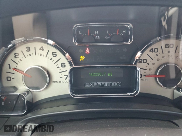2010 Ford Expedition Limited z VIN 1FMJU2A52AEA76138, wystawiony jako Copart lot #54794895 z przebiegiem 162 220 mil mil oraz Szkoda całkowita • Salvage title. Historia ofert i sprzedaży dostępna na DreamBid. Obrazek 9.