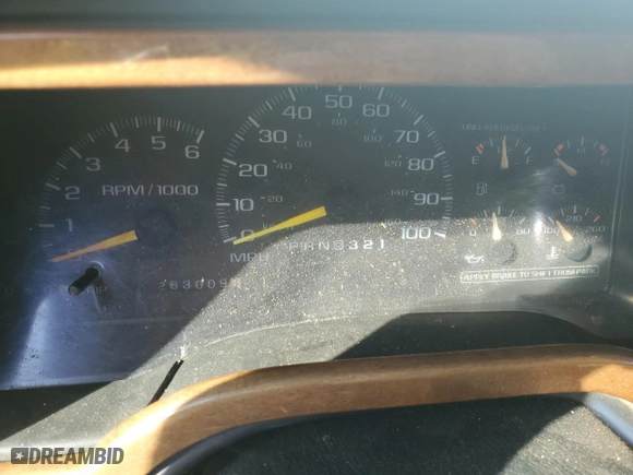 1997 Chevrolet C/K 1500 with VIN 2GBEC19R7V1118602, listed as a Copart auction lot 88310455 with 263,009 mi miles and Salvage Title. Bid and sale history available at carsss.com. Image 9.