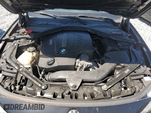 2014 BMW 4 Series 435i with VIN WBA3T3C52EJ877147, listed as a Copart auction lot 53008705 with Not provided miles and Salvage title. Bid and sale history available at DreamBid. Image 11.