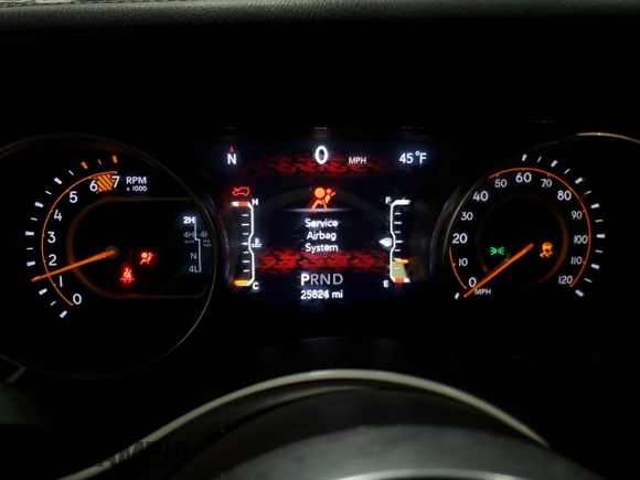 2021 Jeep Wrangler Unlimited Sahara Altitude с VIN 1C4HJXEN3MW796808, выставлен на аукционе Copart как лот 88975515 с пробегом 25 824 миль миль и Списание • Salvage title. История ставок и продаж доступна на DreamBid. Изображение 9.